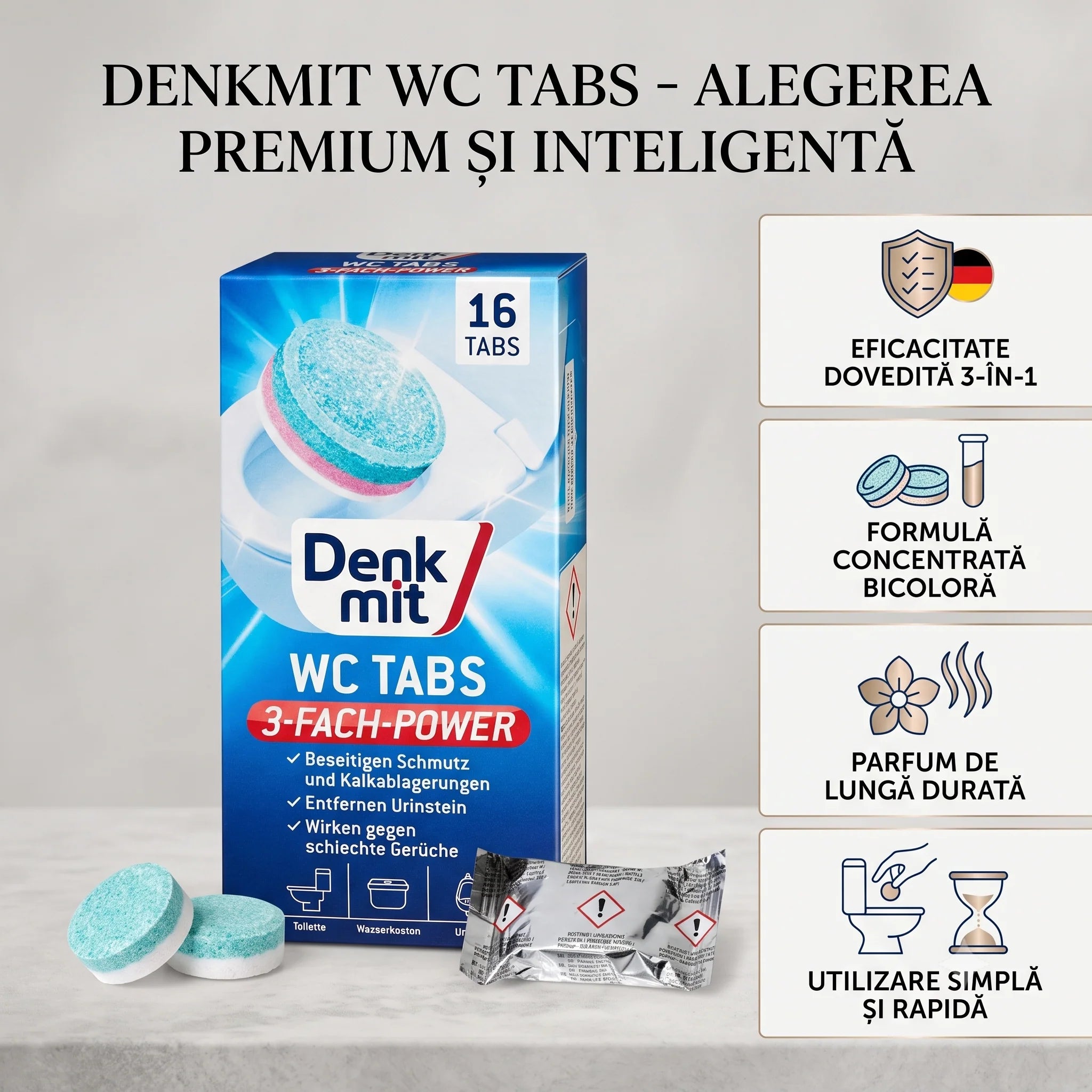 Pastile MAGICE WC Denk